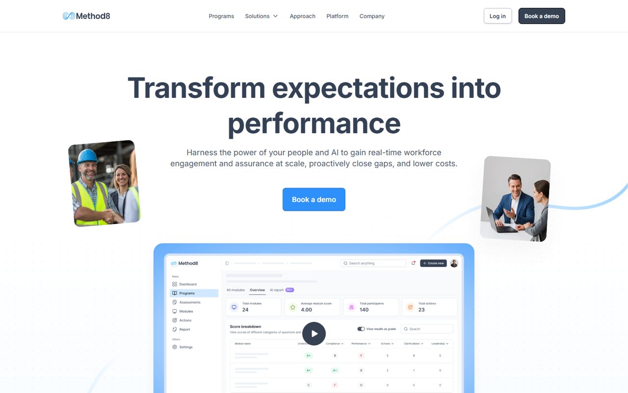 Method8 home page
