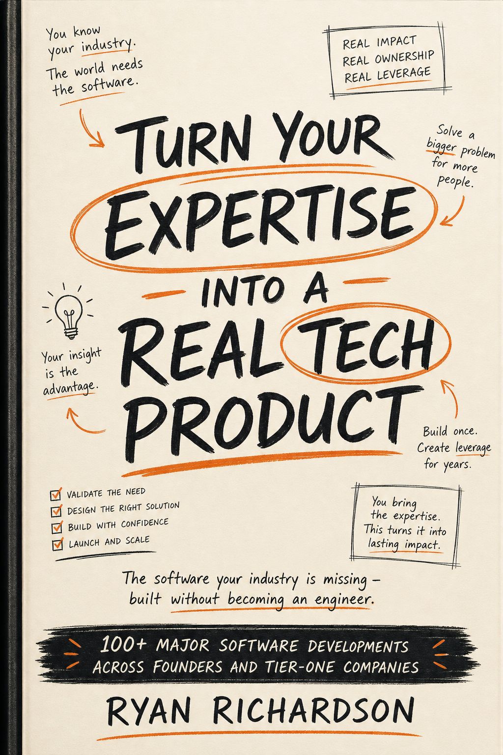 Turn Your Expertise Into a Real Tech Product